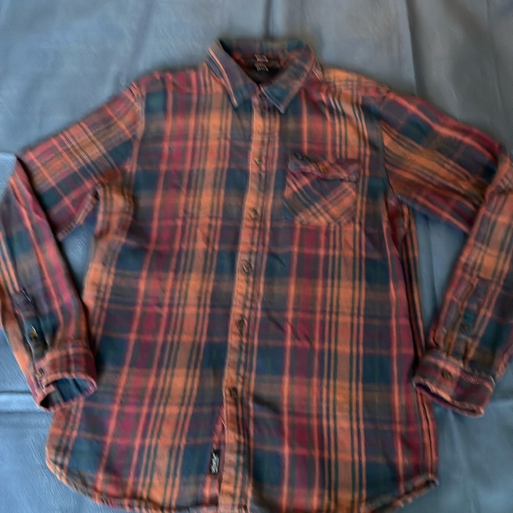 KREW flannel shirt, size medium